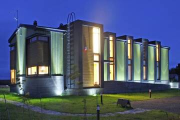 Фото номера Коттедж с 6 спальнями Дома для отпуска Saulepa Seaside Villa г. Saulepa 23